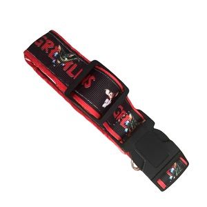 Gremlins gizmo red dog collar large breed pit bulldog movie fans